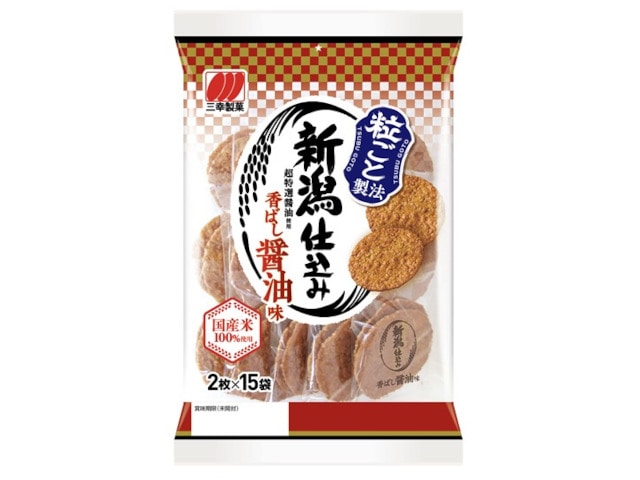 三幸製菓新潟仕込み醤油味30枚※軽(ご注文単位12個)【直送品】