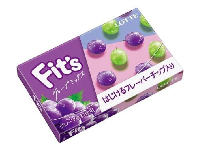 ロッテFit’sグレープミックス12枚※軽(ご注文単位10個)【直送品】