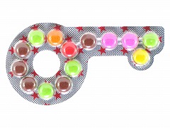 チーリン製菓カギッコチョコ14粒※軽(ご注文単位40個)【直送品】