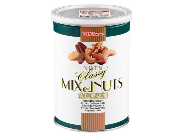 東洋ナッツトン印食塩無添加クラッシー缶360g※軽(ご注文単位6個)【直送品】