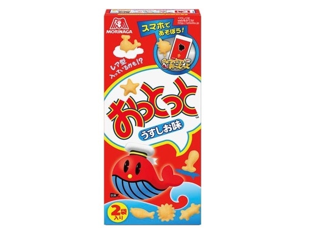 森永製菓おっとっとうすしお味52g※軽(ご注文単位10個)【直送品】