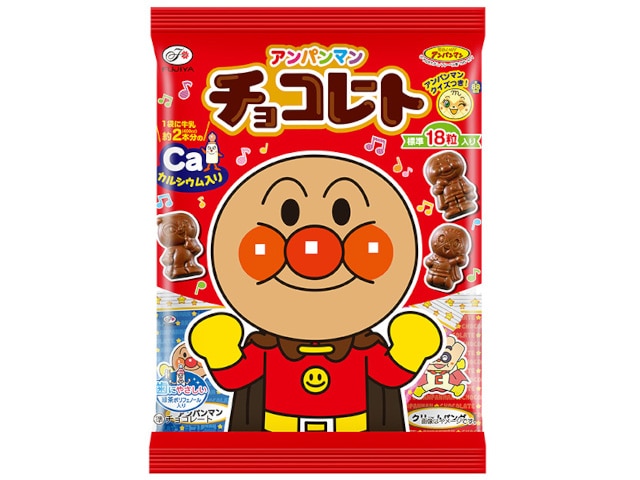不二家アンパンマンチョコレート69g※軽(ご注文単位10個)【直送品】
