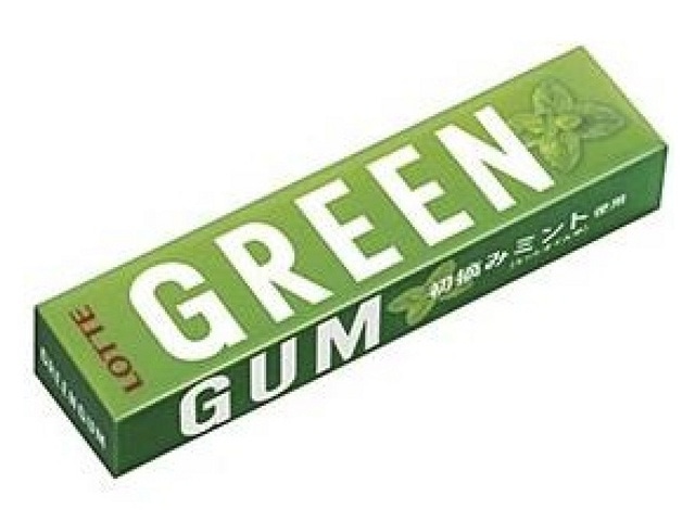 ロッテグリーンガム9枚※軽(ご注文単位15個)【直送品】