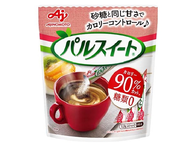 味の素パルスイートスティック60本 ※軽(ご注文単位10個)【直送品】
