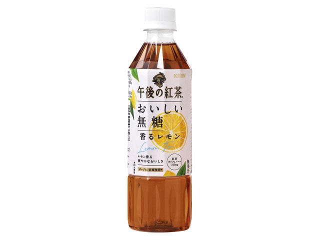 キリン午後の紅茶おいしい無糖香るレモンP500ml※軽(ご注文単位24個)【直送品】