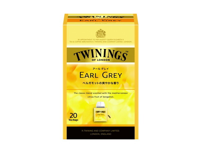 トワイニングアールグレイティーバッグ20袋 ※軽(ご注文単位4個)【直送品】