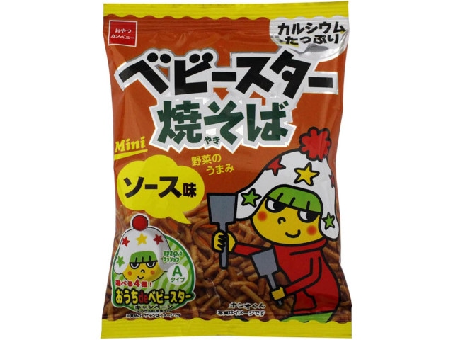 おやつカンパニーベビースター焼そばソース味ミニ※軽(ご注文単位30個)【直送品】