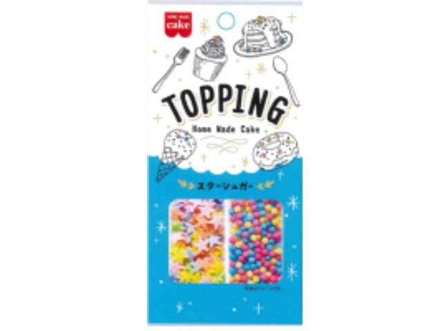 共立食品ホームメイドトッピングスターシュガー8g※軽（ご注文単位5個）【直送品】