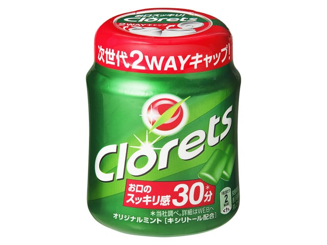 モンデリーズクロレッツXPオリジナルミントボトル※軽(ご注文単位6個)【直送品】