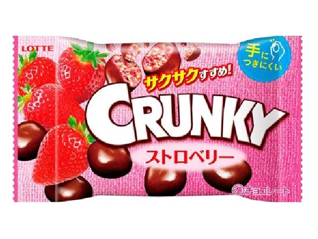 ロッテクランキーポップジョイストロベリー32g※軽(ご注文単位10個)【直送品】