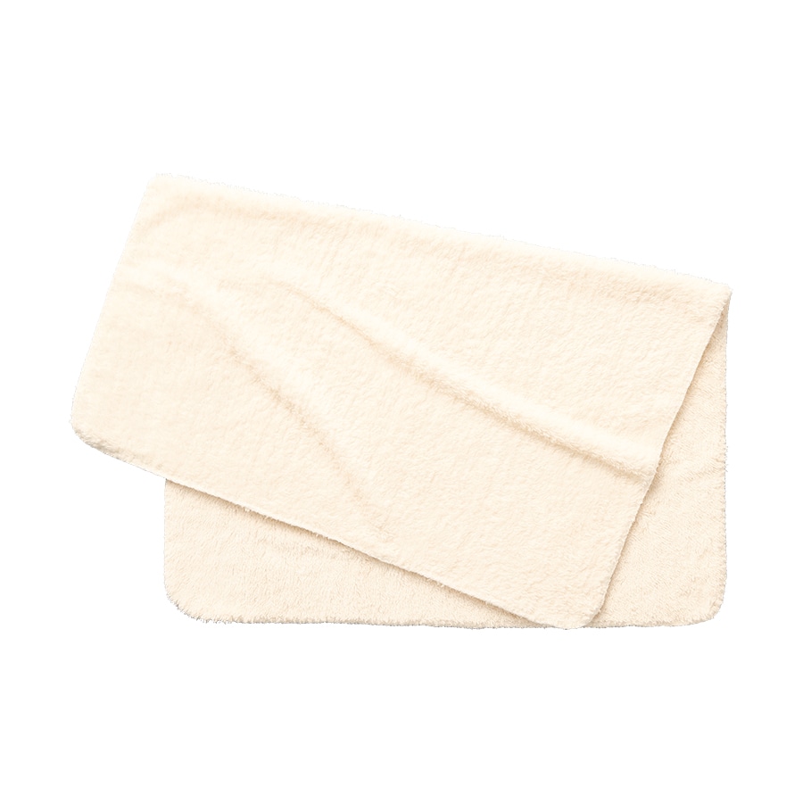 MARKLESS STYLE カチオン染め ブランケット レギュラー 巾着付 アイボリー TR-1190-050 1枚(ご注文単位1枚)【直送品】