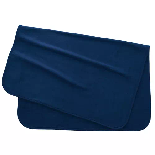 MARKLESS STYLE フリースレギュラー ブランケット バッグ付 ベーシックネイビー TR-1031-006 1枚(ご注文単位1枚)【直送品】