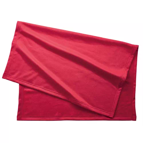 MARKLESS STYLE スムースフリース ブランケット バッグ付 レッド TR-1027-002 1枚(ご注文単位1枚)【直送品】