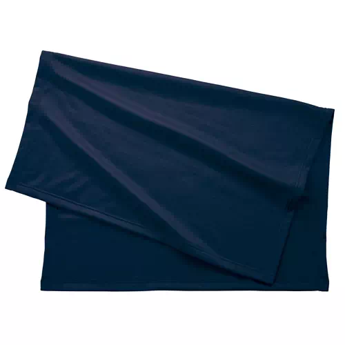MARKLESS STYLE スムースフリース ブランケット バッグ付 ネイビー TR-1027-006 1枚(ご注文単位1枚)【直送品】