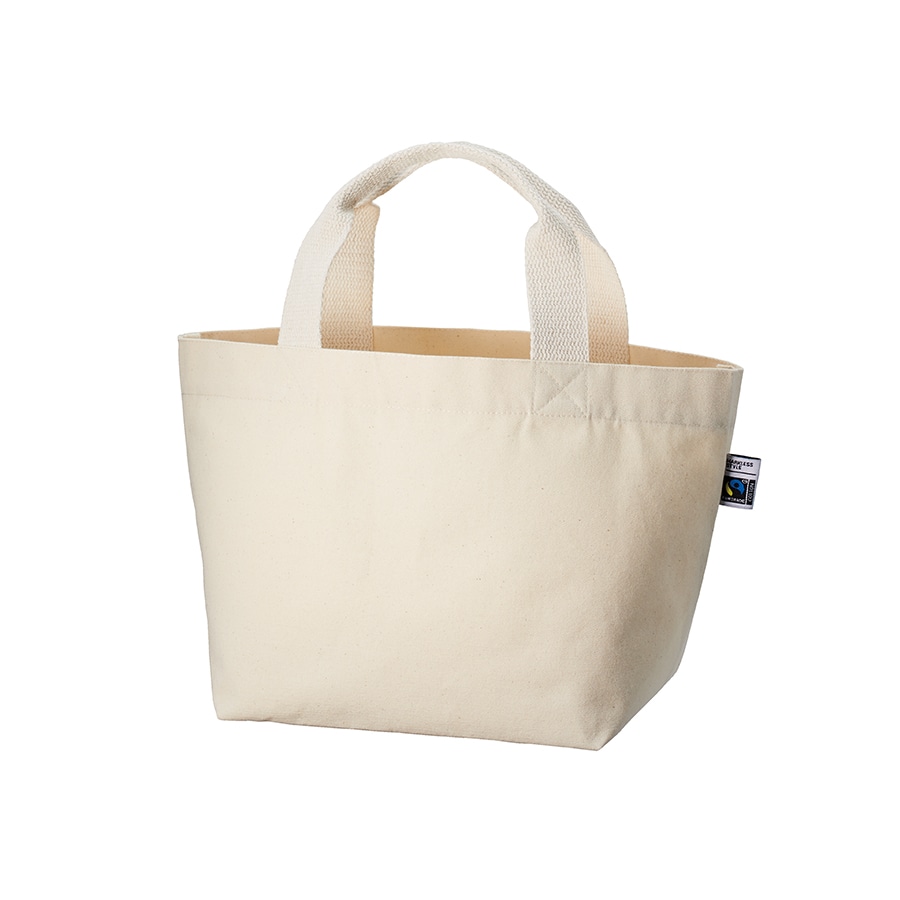 MARKLESS STYLE フェアトレード コットンキャンバストート S ナチュラル TF-0003-008 1枚（ご注文単位1枚）【直送品】