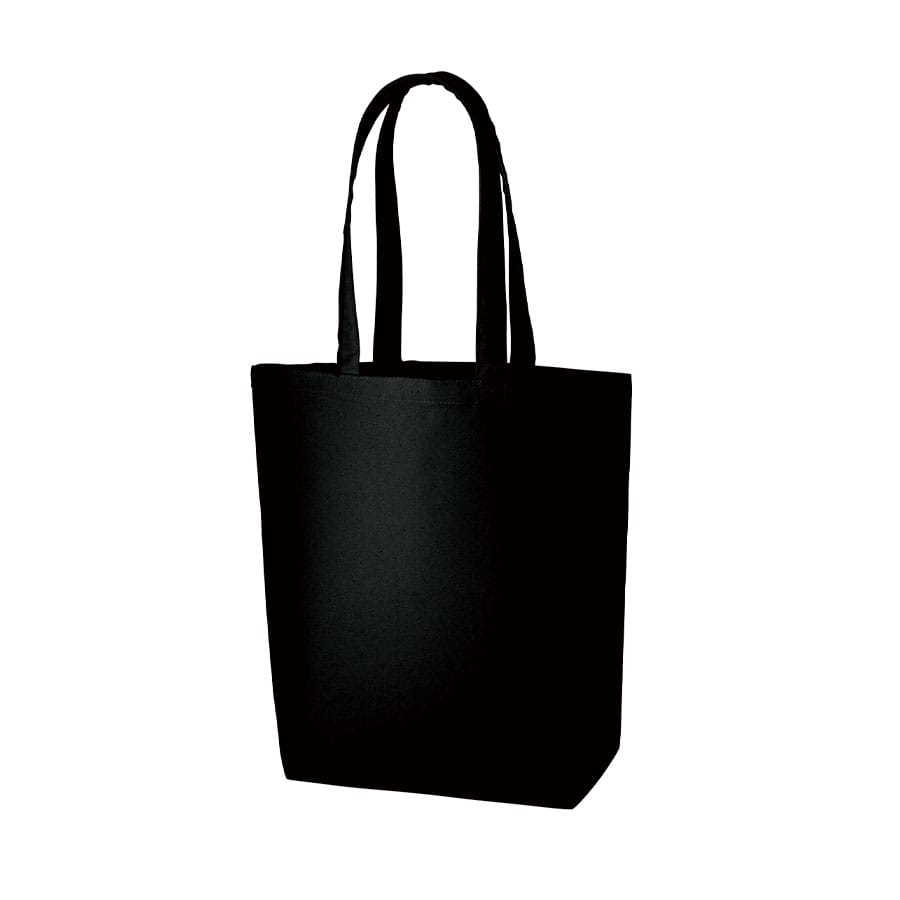 MARKLESS STYLE オーガニックコットン キャンバストート M ナイトブラック TR-1047-009 1枚（ご注文単位1枚）【直送品】