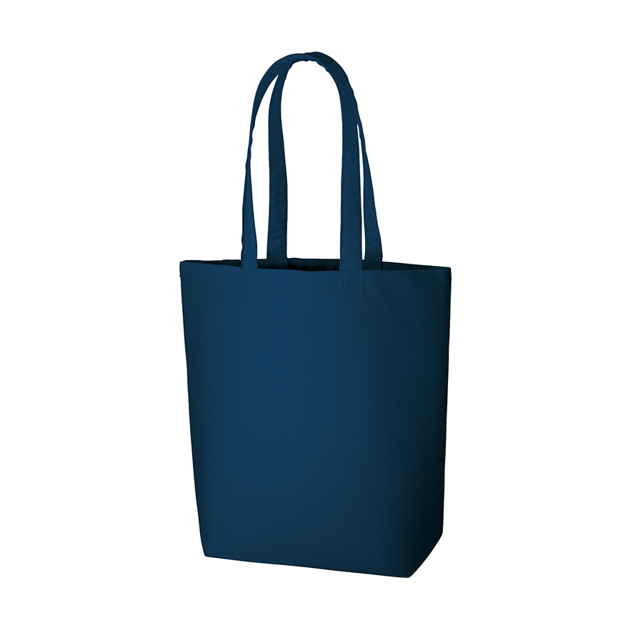 MARKLESS STYLE オーガニックコットン キャンバストート M ミッドナイトブルー TR-1047-006 1枚（ご注文単位1枚）【直送品】