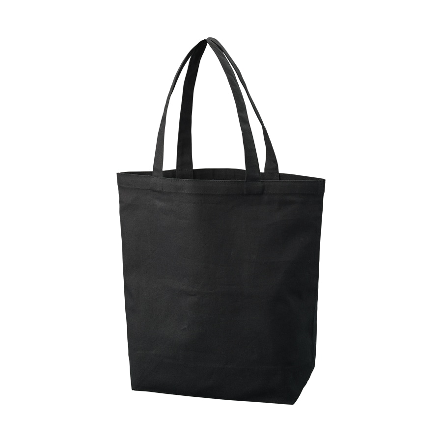 MARKLESS STYLE オーガニックコットン キャンバストート ML ナイトブラック TR-1260-009 1枚（ご注文単位1枚）【直送品】