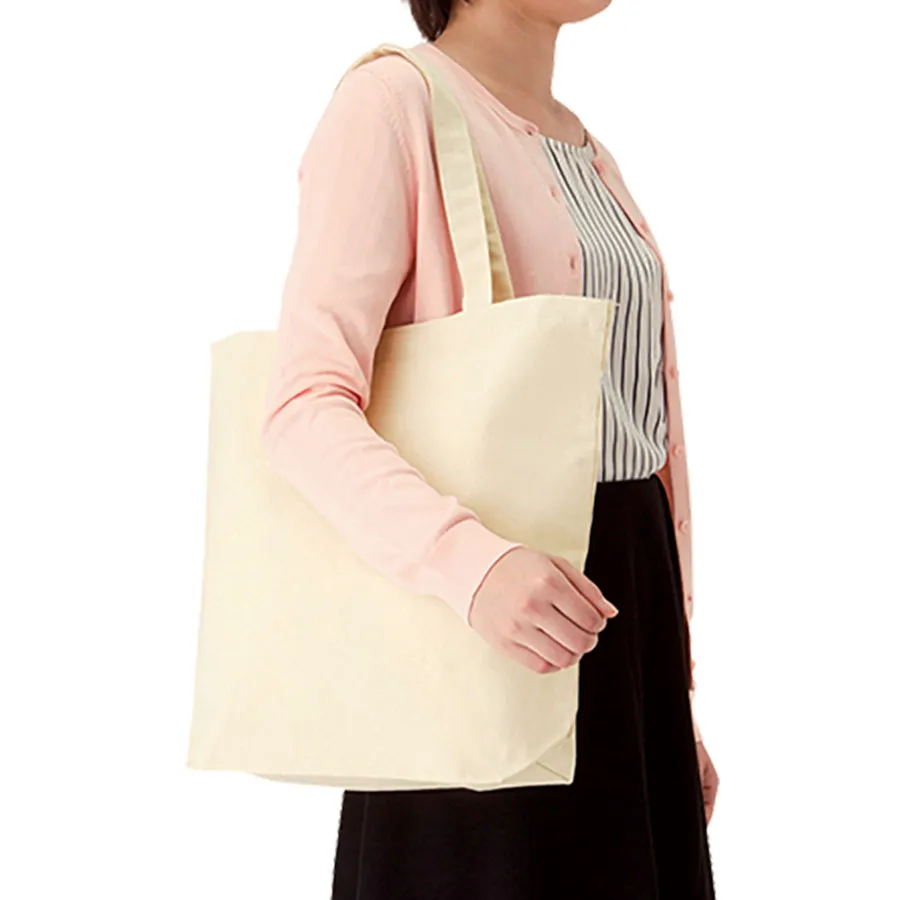 MARKLESS STYLE オーガニックコットン キャンバストート L 内ポケット ナチュラル TR-1051-008 1枚(ご注文単位1枚)【直送品】