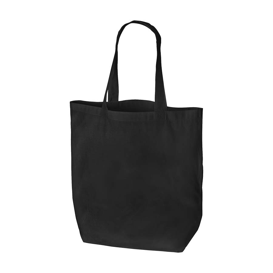 MARKLESS STYLE コットンバッグ M ブラック TR-0102-009 1枚（ご注文単位1枚）【直送品】