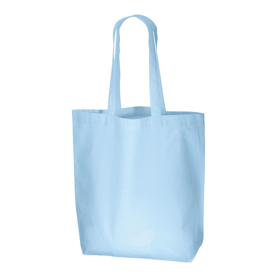 MARKLESS STYLE コットンバッグ L ライトブルー TR-0907-034 1枚（ご注文単位1枚）【直送品】