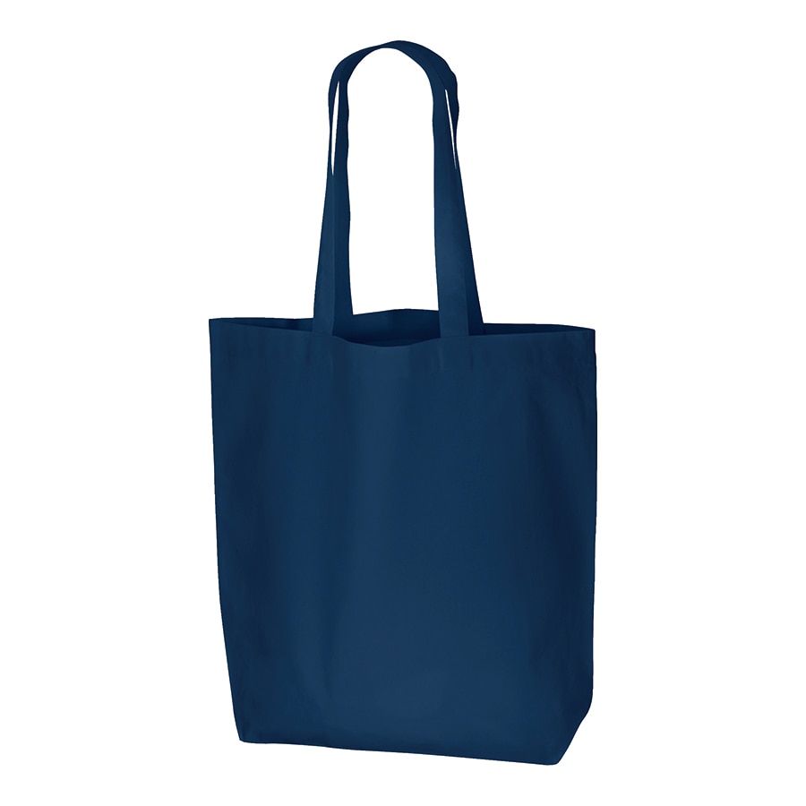 MARKLESS STYLE コットンバッグ L ネイビー TR-0907-006 1枚（ご注文単位1枚）【直送品】