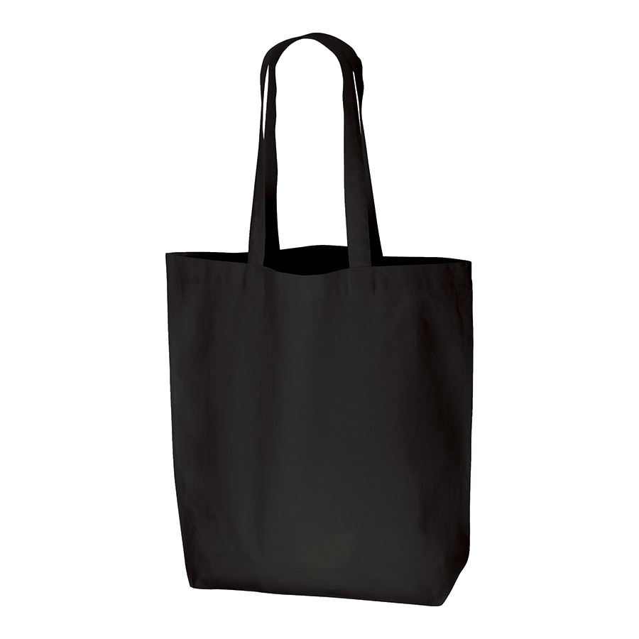 MARKLESS STYLE コットンバッグ L ブラック TR-0907-009 1枚（ご注文単位1枚）【直送品】