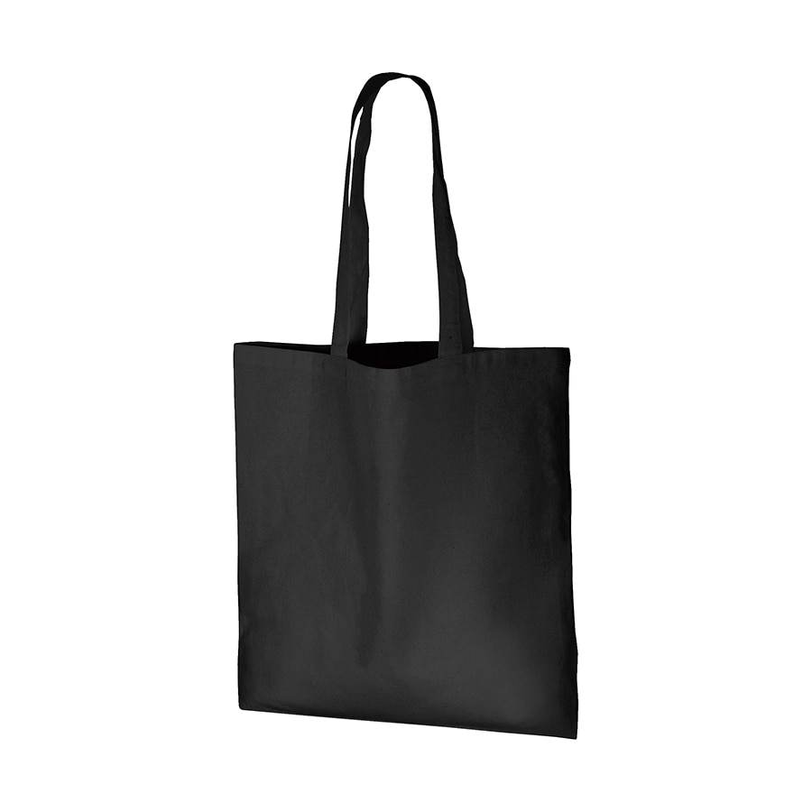 MARKLESS STYLE 厚手コットンバッグ L ブラック TR-0761-009 1枚（ご注文単位1枚）【直送品】