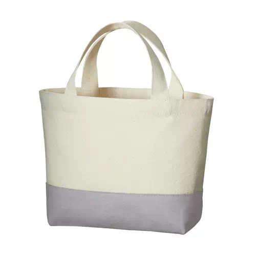 MARKLESS STYLE キャンバス カラーボトムトート S スカイグレー TR-0955-011 1枚(ご注文単位1枚)【直送品】