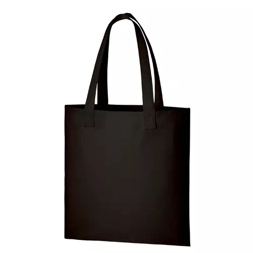 MARKLESS STYLE キャンバス アウトハンドルフラットトート ナイトブラック TR-0953-009 1枚（ご注文単位1枚）【直送品】