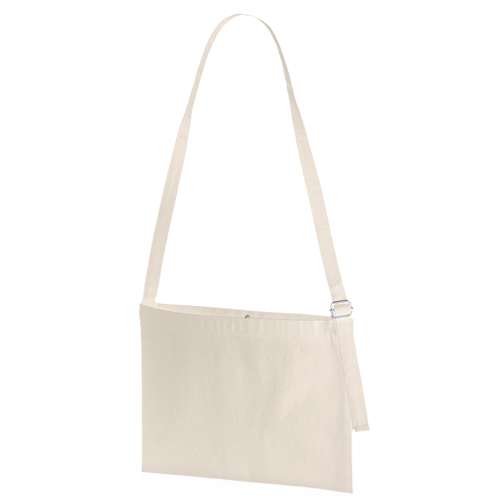 MARKLESS STYLE キャンバス アジャストショルダーサコッシュ ナチュラル TR-1080-008 1枚（ご注文単位1枚）【直送品】