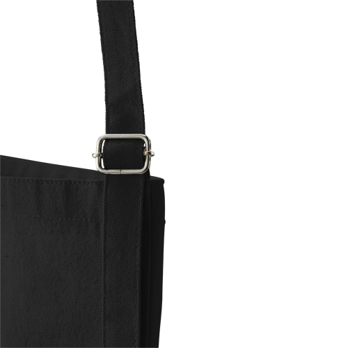 MARKLESS STYLE キャンバス アジャストショルダーサコッシュ ナイトブラック TR-1080-009 1枚(ご注文単位1枚)【直送品】