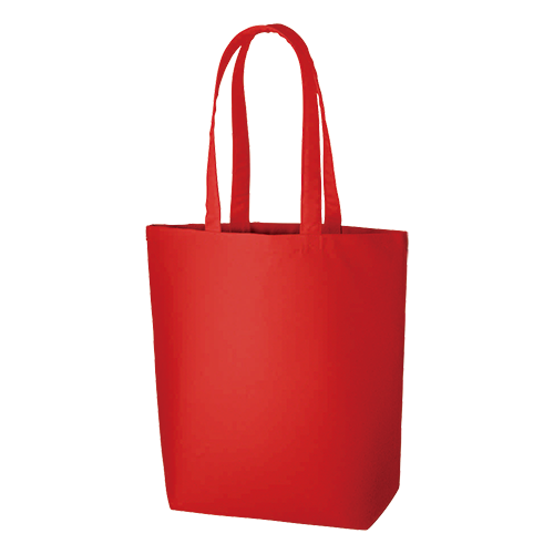 MARKLESS STYLE キャンバストート M レッド TR-0105-002 1枚（ご注文単位1枚）【直送品】