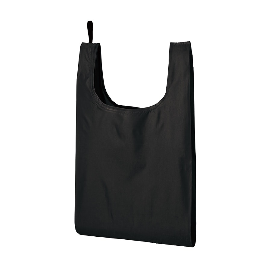 MARKLESS STYLE ポリマルシェバッグ L ブラック TR-1181-009 1枚（ご注文単位1枚）【直送品】