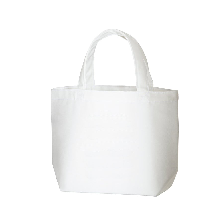 MARKLESS STYLE ポリキャンバストート S ホワイト TR-1209-044 1枚(ご注文単位1枚)【直送品】