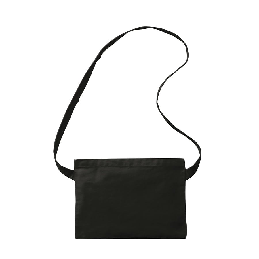 MARKLESS STYLE ポリキャンバス サコッシュ ブラック TR-1220-009 1枚(ご注文単位1枚)【直送品】