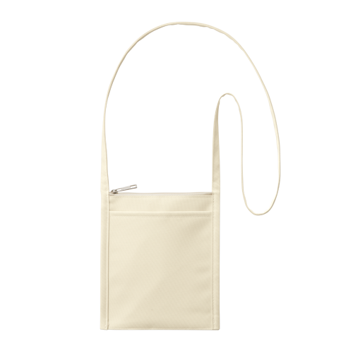 MARKLESS STYLE フロントポケット ミニサコッシュ ミルキーベージュ TR-1078-028 1枚（ご注文単位1枚）【直送品】