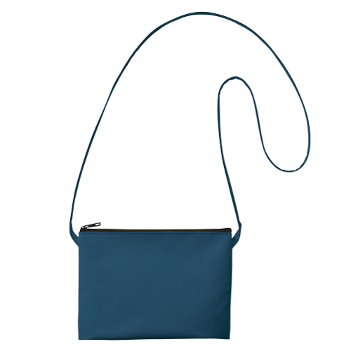 MARKLESS STYLE ガゼットミニサコッシュ ネイビーブルー TR-1076-006 1枚（ご注文単位1枚）【直送品】