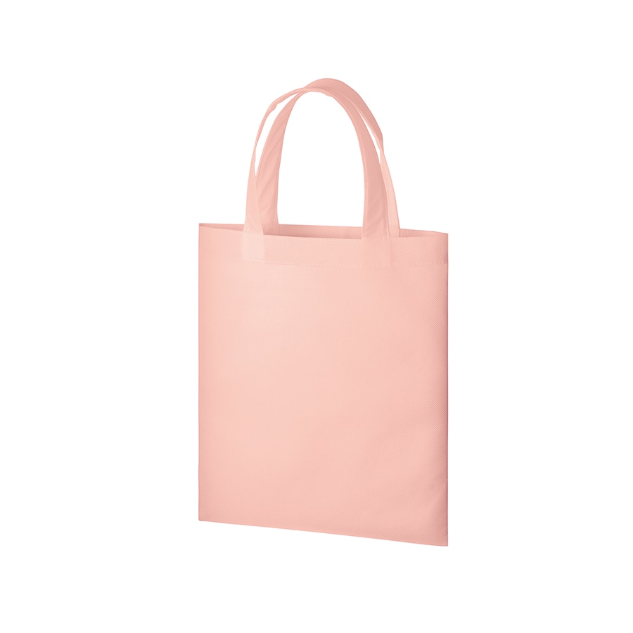 MARKLESS STYLE 再生不織布 A4フラットトート サーモンピンク TR-1188-030 1枚（ご注文単位1枚）【直送品】