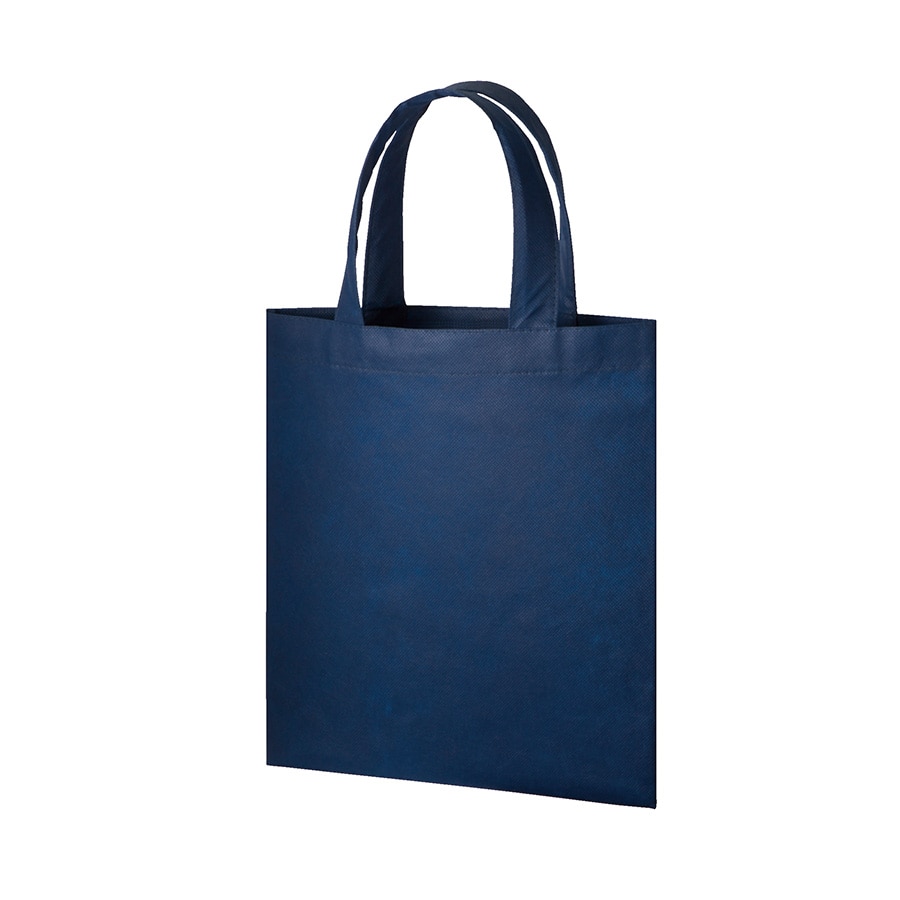 MARKLESS STYLE 不織布 A4フラットトート ディープブルー TR-0435-006 1枚（ご注文単位1枚）【直送品】