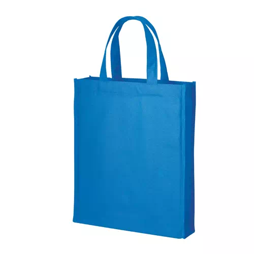 MARKLESS STYLE 不織布 A4スクエアトート スカイブルー TR-0941-041 1枚（ご注文単位1枚）【直送品】