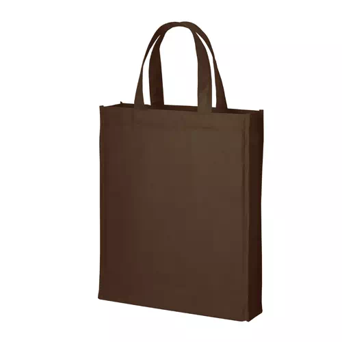 MARKLESS STYLE 不織布 A4スクエアトート ブラウン TR-0941-007 1枚（ご注文単位1枚）【直送品】