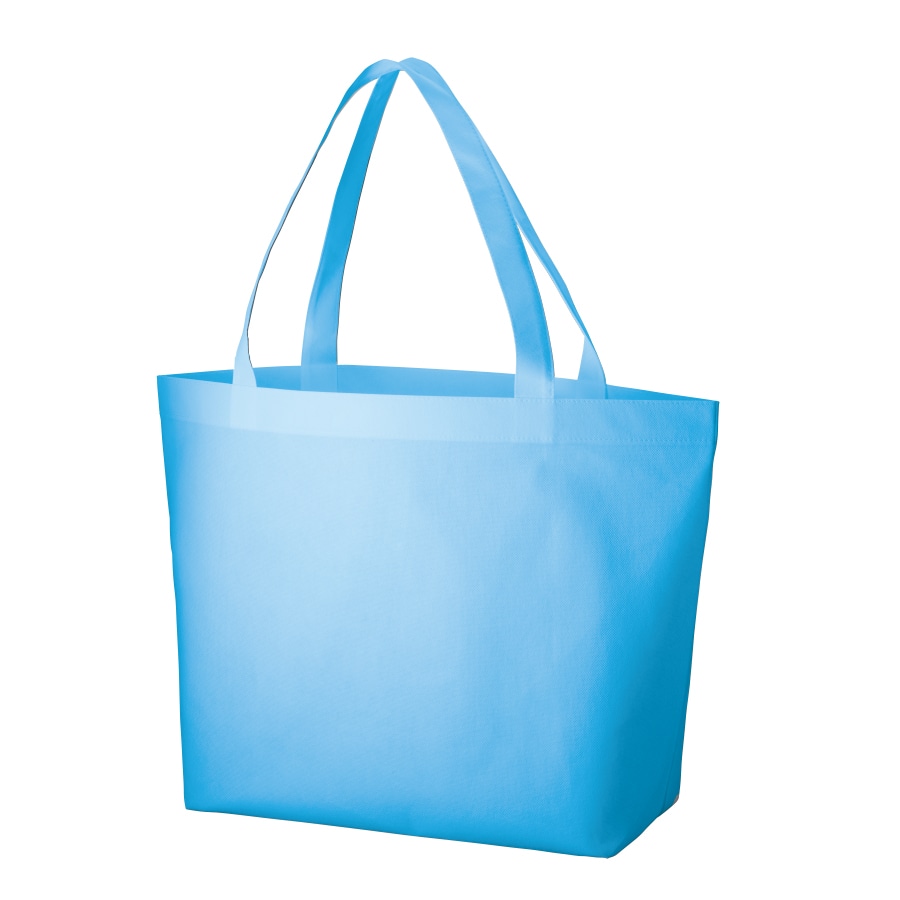 MARKLESS STYLE 不織布 ビッグショッピングトート フロスティブルー TR-1128-034 1枚(ご注文単位1枚)【直送品】