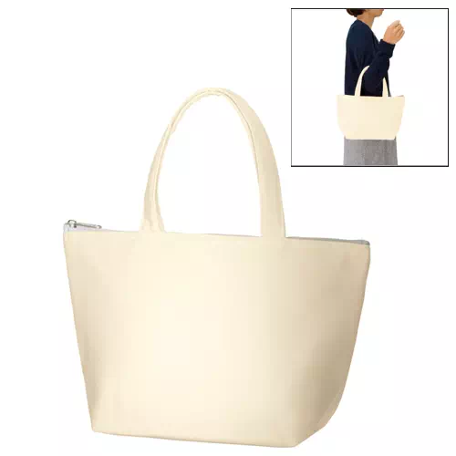 MARKLESS STYLE キャンバス 保冷トート S ナチュラル TR-0769-008 1枚(ご注文単位1枚)【直送品】