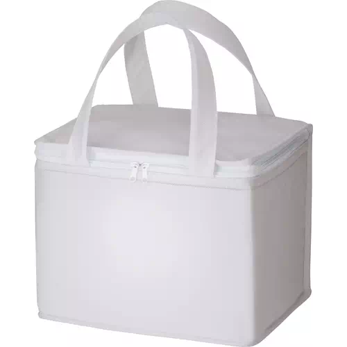 MARKLESS STYLE 不織布 保冷ボックストート ナチュラルホワイト TR-0921-044 1枚(ご注文単位1枚)【直送品】