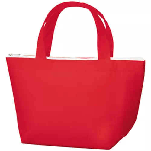 MARKLESS STYLE 不織布 保冷トート レッド TR-0637-002 1枚（ご注文単位1枚）【直送品】