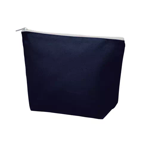 >MARKLESS STYLE キャンバス デイリーポーチ M ミッドナイトブルー TR-0828-006 1個(ご注文単位1個)【直送品】