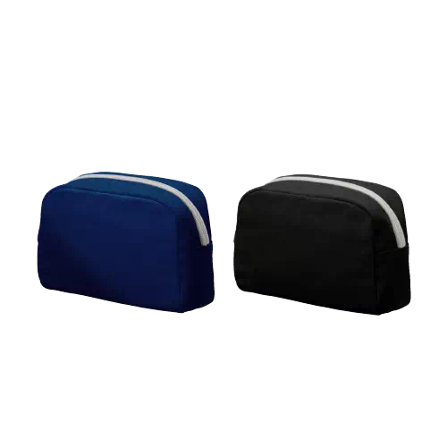 MARKLESS STYLE キャンバス ファスナーポーチ S ナイトブラック TR-0824-009 1個（ご注文単位1個）【直送品】