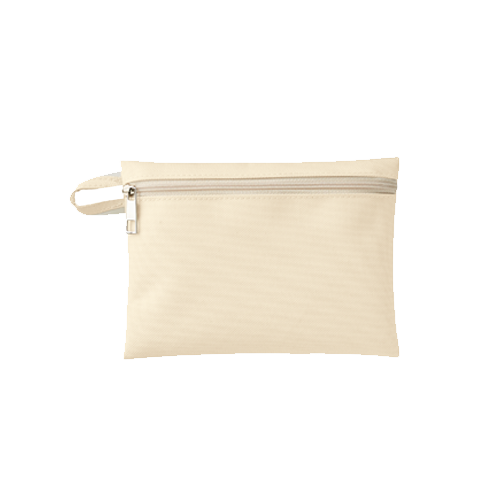 MARKLESS STYLE ユーティリティ フラットポーチ S ミルキーベージュ TR-1061-028 1個（ご注文単位1個）【直送品】