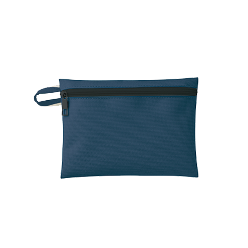 MARKLESS STYLE ユーティリティ フラットポーチ S ネイビーブルー TR-1061-006 1個（ご注文単位1個）【直送品】